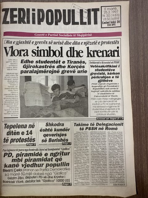 Zëri i Popullit 1997-02-25